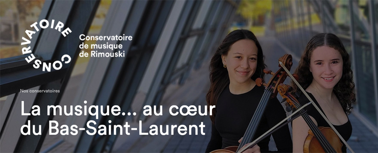 À propos du Conservatoire de musique de Rimouski